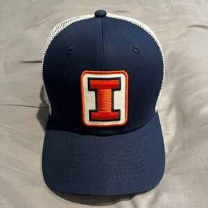 Navy & White Nike Illinois Hat